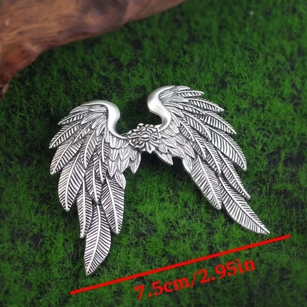 Viking Silver Angel Wing Hair Clip 🪽